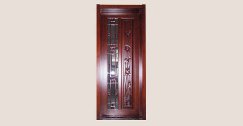 枣阳卧室门选红木门中式风格还是白色好