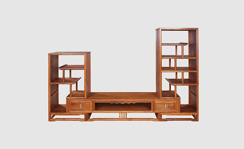 枣阳中式装饰厅柜组合家具效果图
