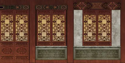 枣阳隔扇槛窗的基本构造和饰件